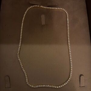 Moissanite 3mm 18” chain